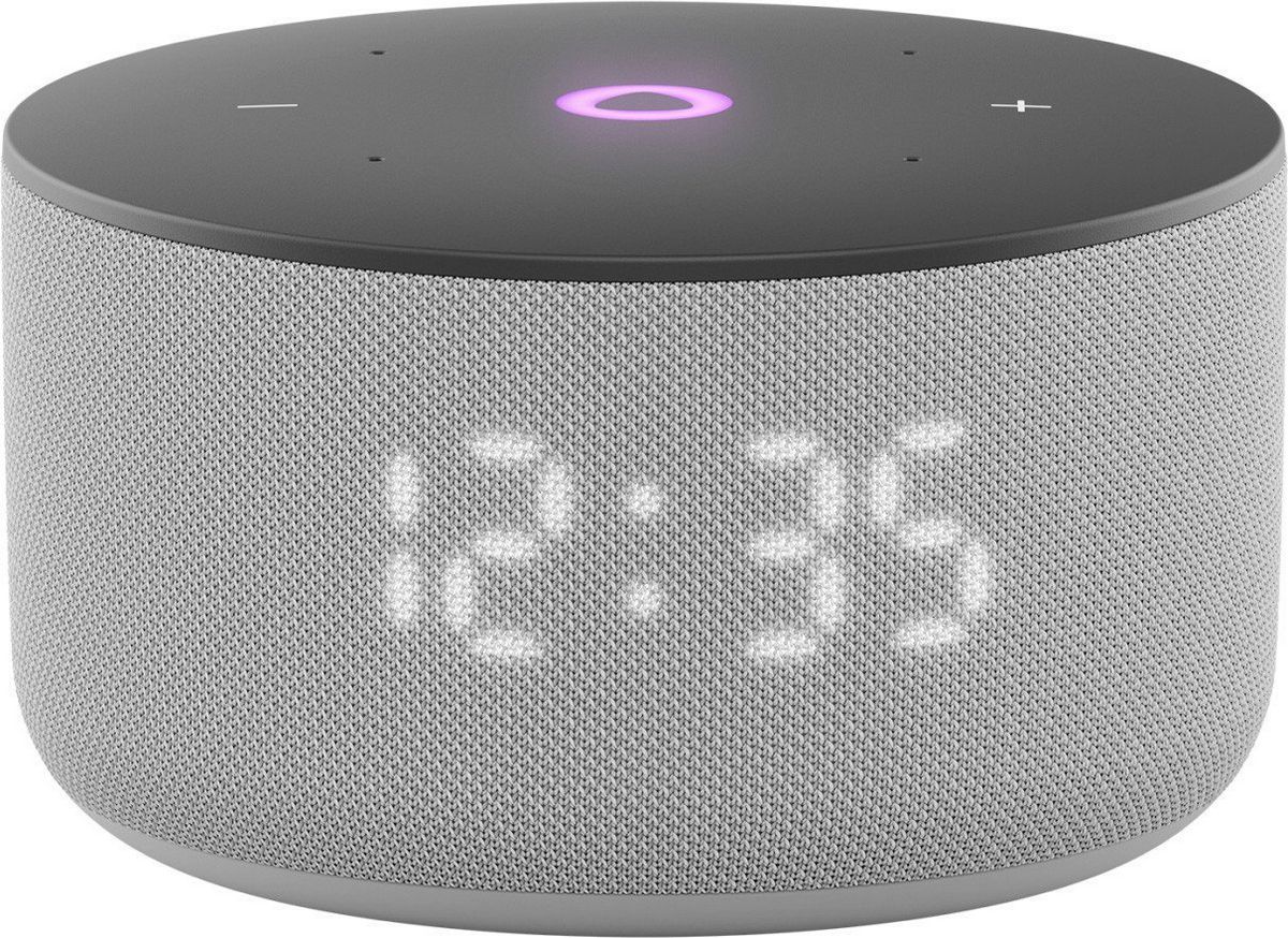 ЯНДЕКС YNDX-00027GRY Умная колонка Станция Мини 3 с Алисой на YaGPT, серый, 12 Вт