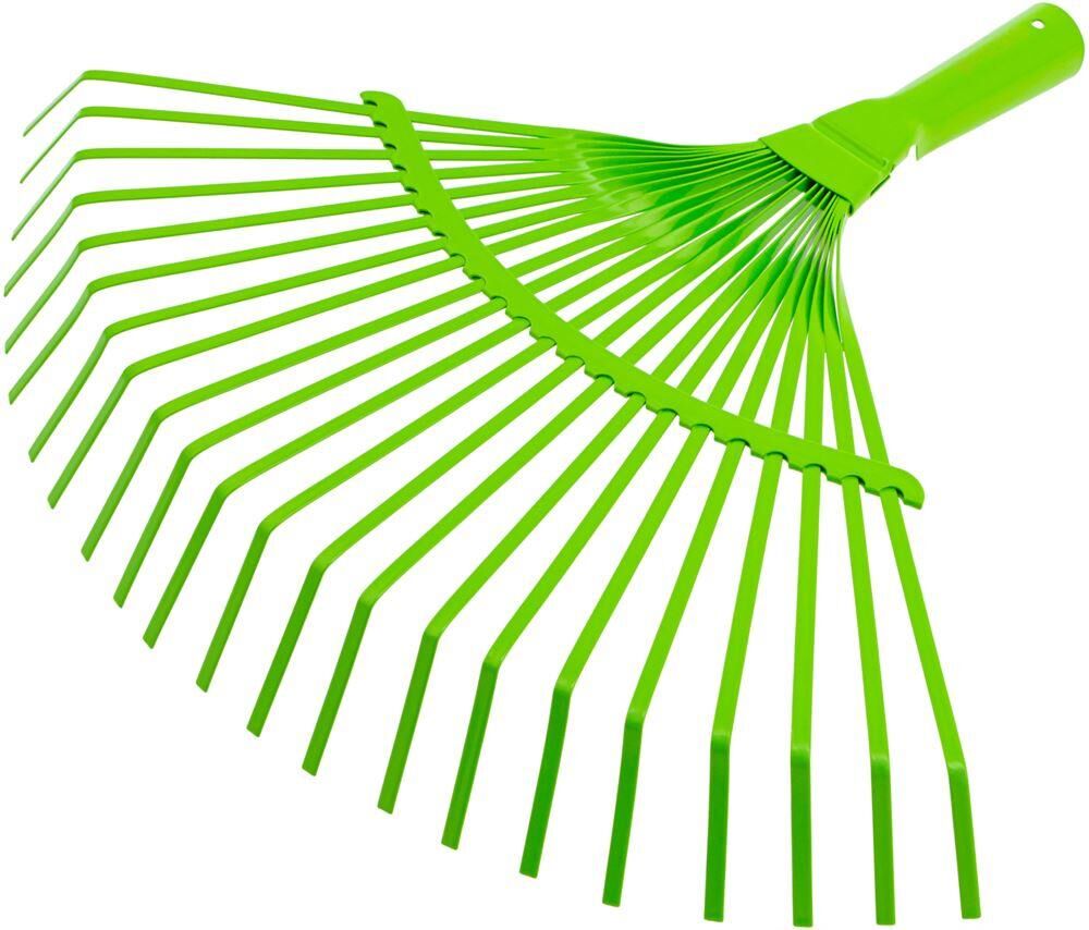 PALISAD стальные, 425 мм, 22 плоских зуба, эмалированные, без черенка, 617705