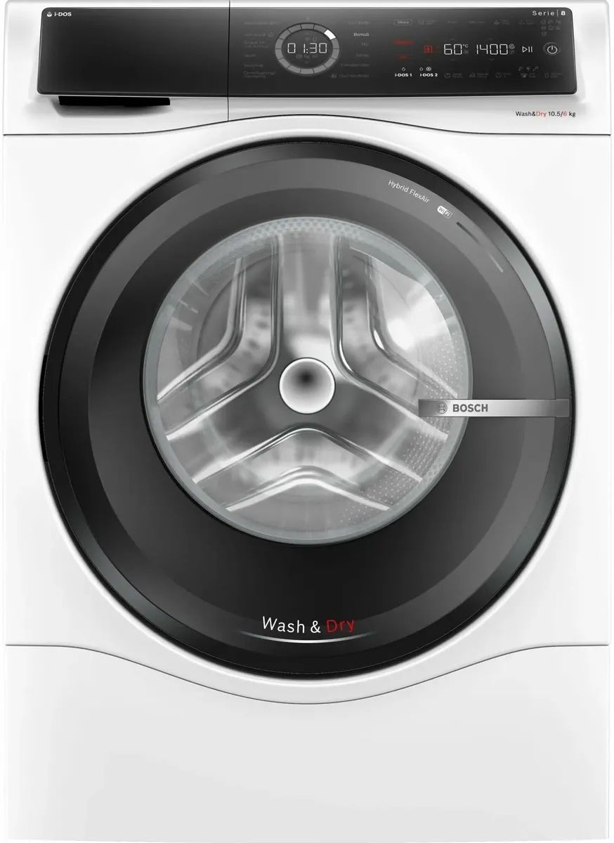 Стирально-сушильная машина Bosch Serie 8 WNC254A0SN