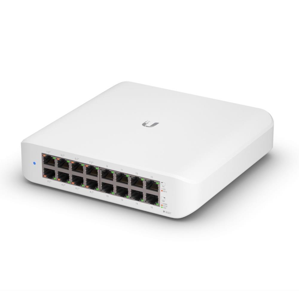 Управляемый коммутатор 2-го уровня Ubiquiti UniFi Switch Lite 16 POE