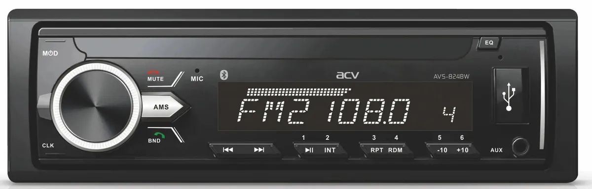 USB-магнитола ACV AVS-824BW