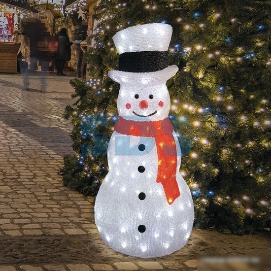 3D-фигура Neon-night «Снеговик в шляпе» 513-282