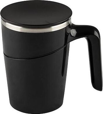 MALLONY Термокружка - непроливайка MAGNIFIK, 470 мл, черный (106039)