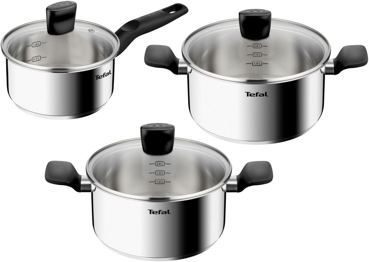 Набор кастрюль Tefal Confidence G764S674