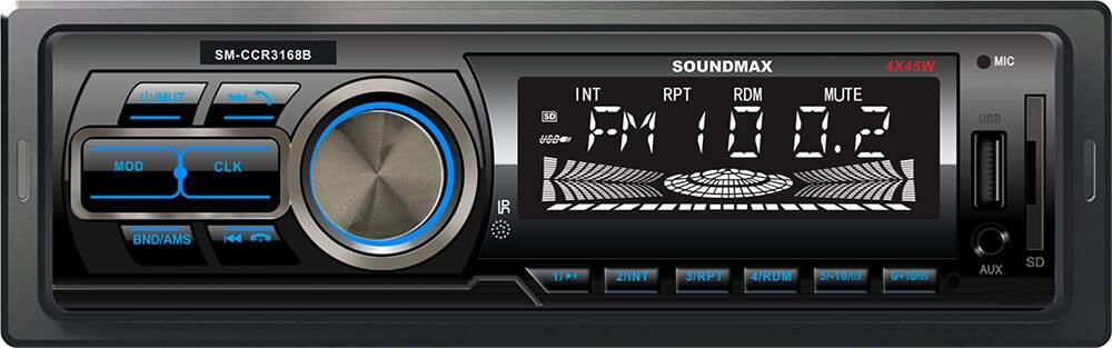 USB-магнитола Soundmax SM-CCR3168B