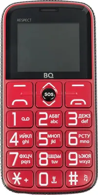 Мобильный телефон BQ-Mobile BQ-1851 Respect (красный)
