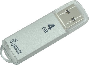 SmartBuy V-Cut 4GB (серебристый) [SB4GBVC-S]
