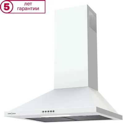 Кухонная вытяжка Krona Bella 600 White Push Button