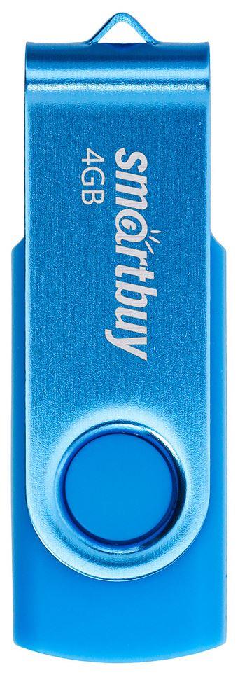 USB Flash SMARTBUY (SB004GB2TWB) UFD 2.0 004GB Twist Blue