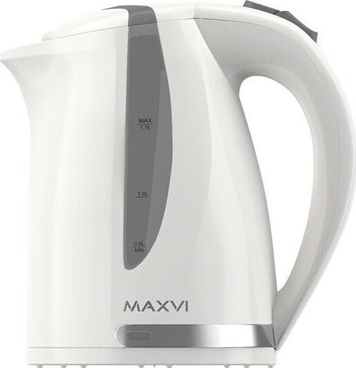 Чайник MAXVI KE1701P white-grey