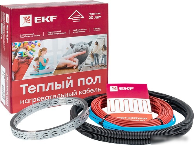 Нагревательный кабель EKF PROxima nk-600