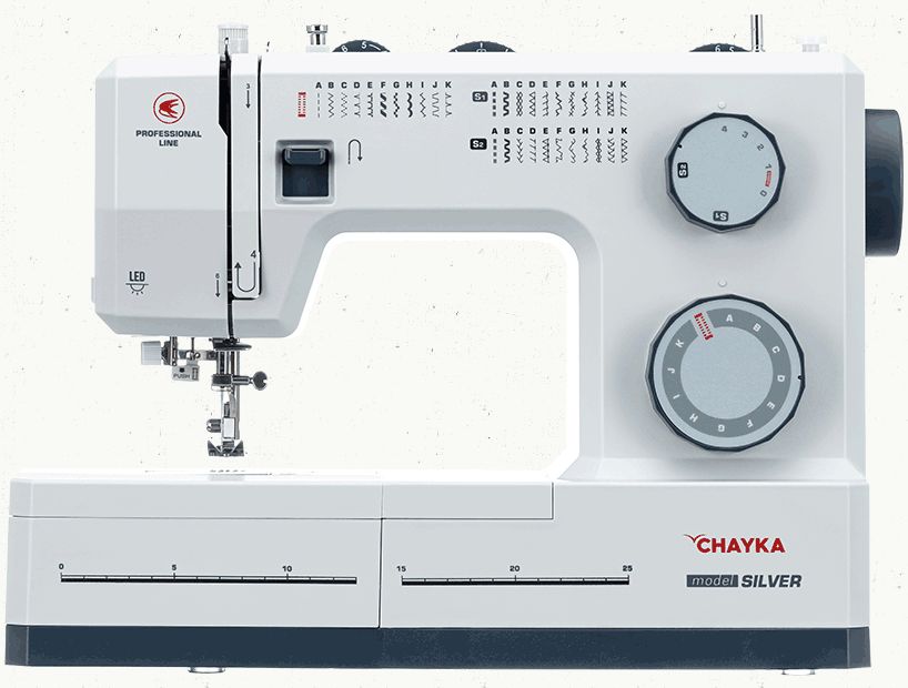 Электромеханическая швейная машина Chayka Silver