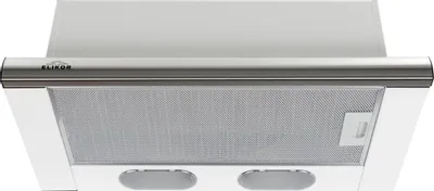 Кухонная вытяжка Elikor Интегра 60П-400-В2Л (белый/нержавеющая сталь)