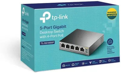 Коммутатор TP-Link TL-SG1005P