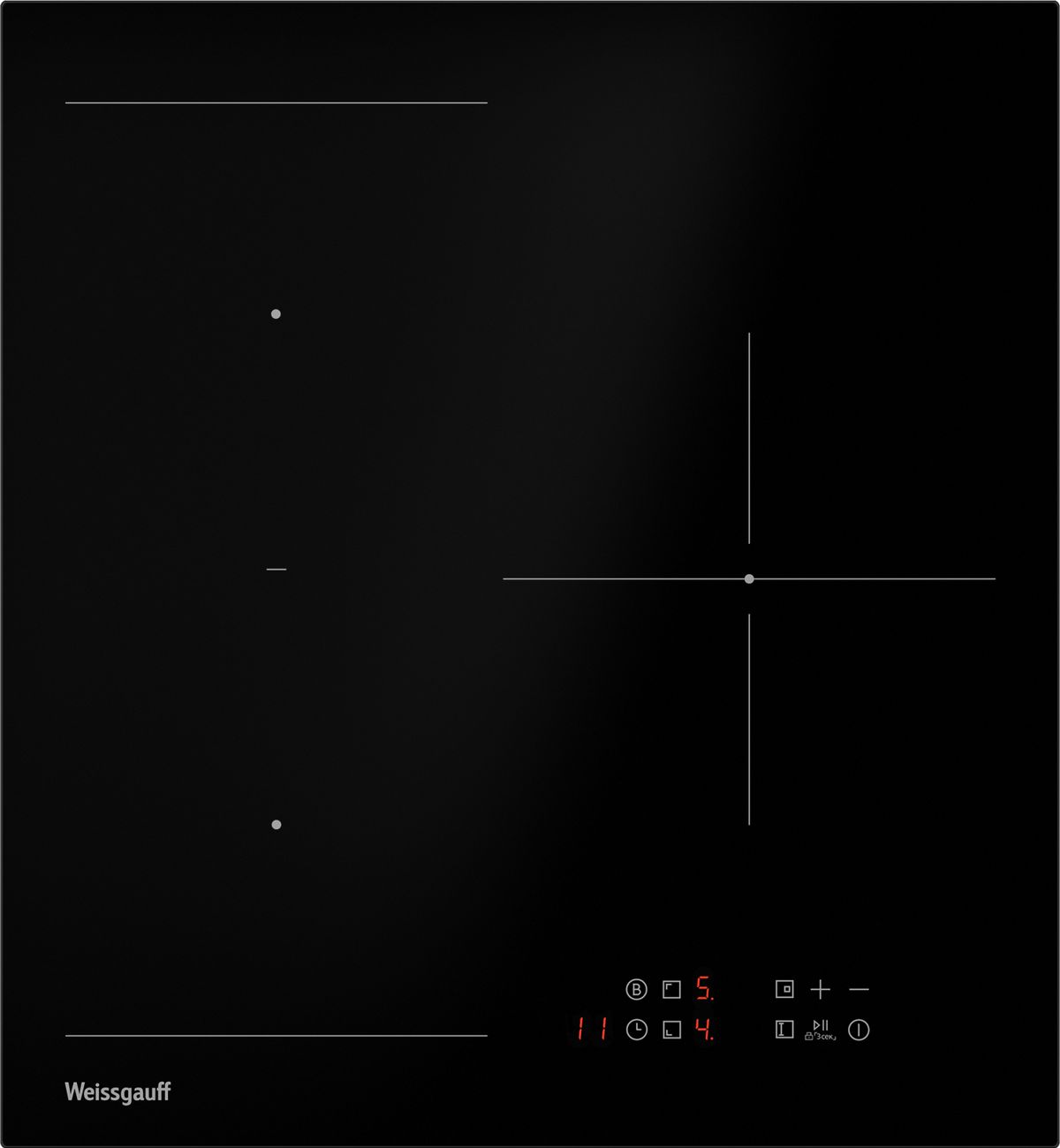 Варочная панель Weissgauff HI 430 BM Flex Zone