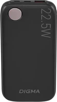 Внешний аккумулятор Digma DGPF10B 10000mAh (черный)