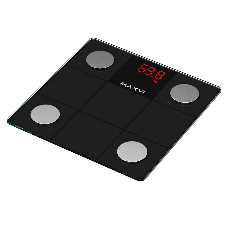 Напольные весы Maxvi BS101 (черный)