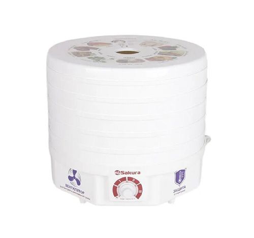 Сушилка для овощей и фруктов Sakura SA-7809W