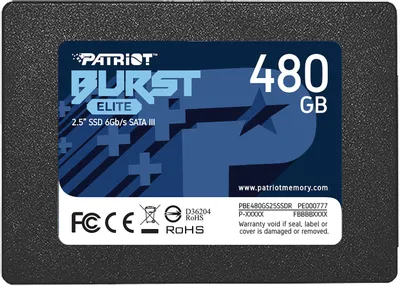 Patriot Burst Elite 480GB PBE480GS25SSDR