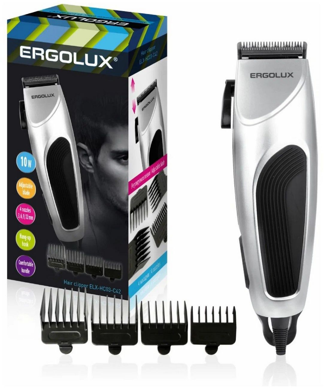 ERGOLUX ELX-HC03-C42 серебр.