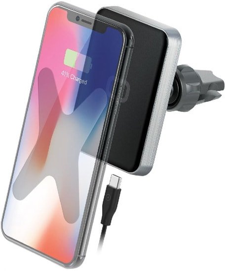 Автомобильный держатель QUMO Qi C Charger (V2) 24255