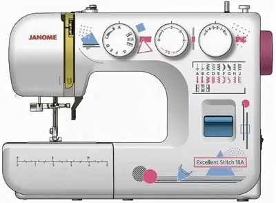 Электромеханическая швейная машина Janome Excellent Stitch 18A