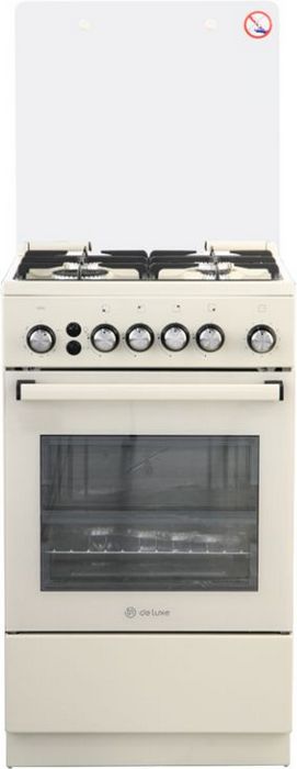 Кухонная плита De luxe 5040.40Г (КР) Ч/Р-013