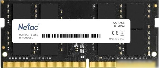 Netac Basic 16ГБ DDR5 4800 МГц NTBSD5N48SP-16