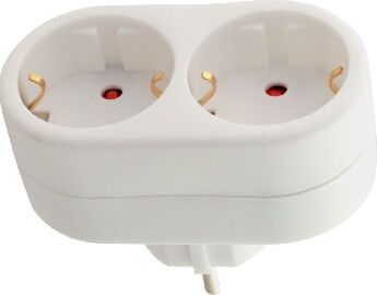 Разветвитель электрический СТАРТ (5511) SA1/2-ZD 2роз.