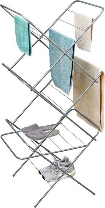 VIOLET Сушилка напольная Оптима 15м (черная) 301507