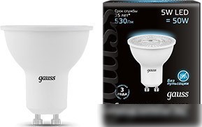 Gauss GU10 5Вт 4100K [101506205]