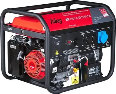 Бензиновый генератор Fubag BS 7500 A ES Duplex