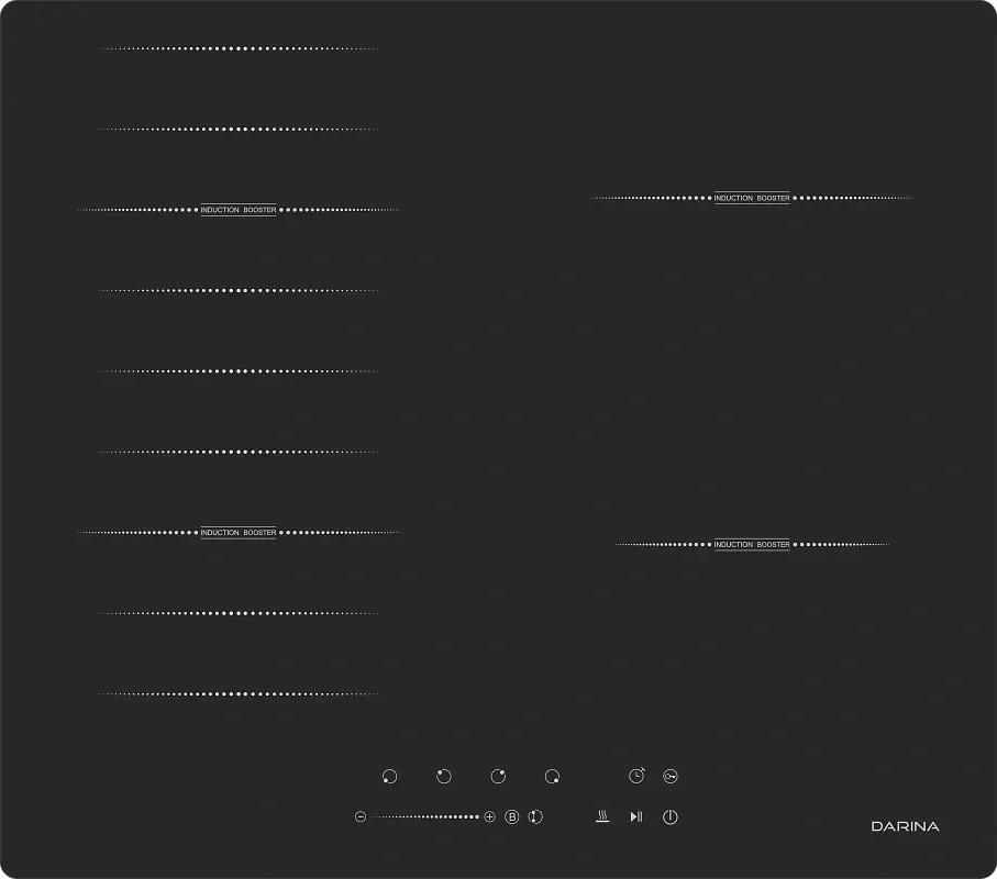 Варочная панель Darina 6Р9 EI304 B