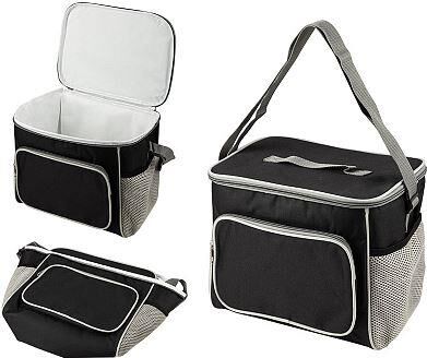 ECOS Термосумка PC2208, 15л, р-р: 30x20x25см, цвет: чёрный (104570)