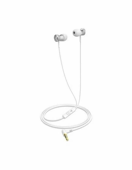 Наушники Havit HV-E303p (серебристый/белый)