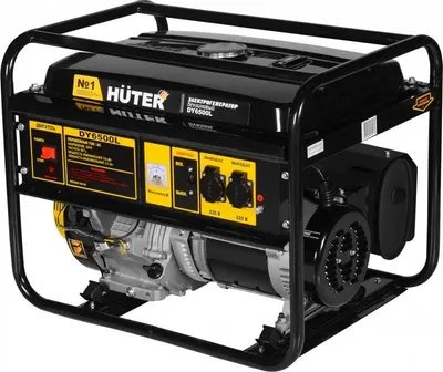 Бензиновый генератор Huter DY6500L