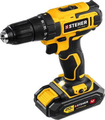Steher CD-200-1 (с 1-им АКБ, кейс)