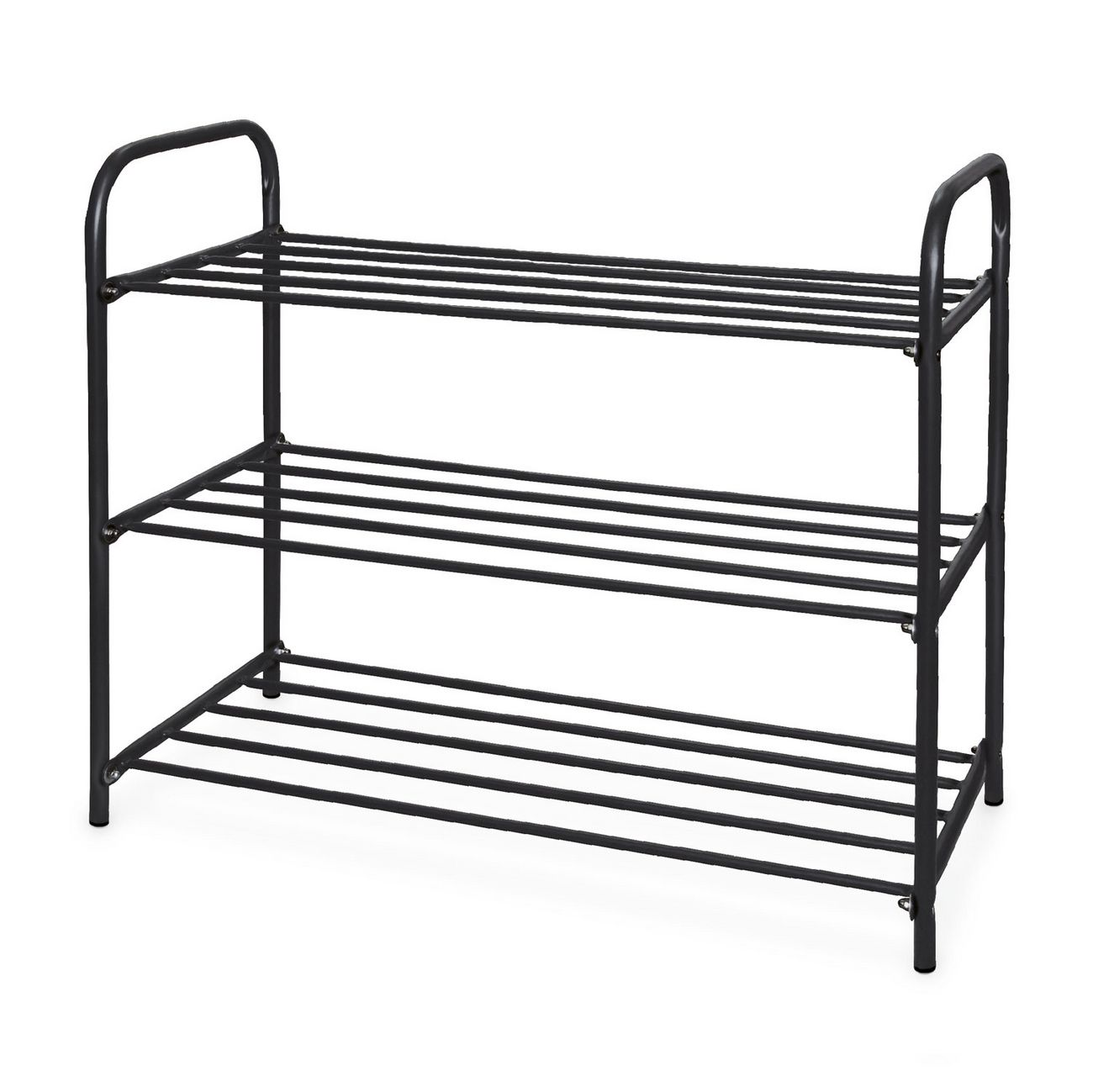 Полка для обуви Nika ЭТК3 (чёрный)