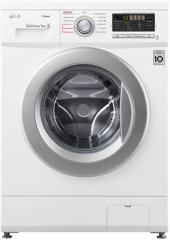 LG F1296HDS1 белый