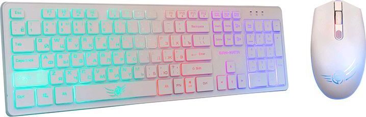 Клавиатура + мышь Dialog KMGK-1707U (белый)