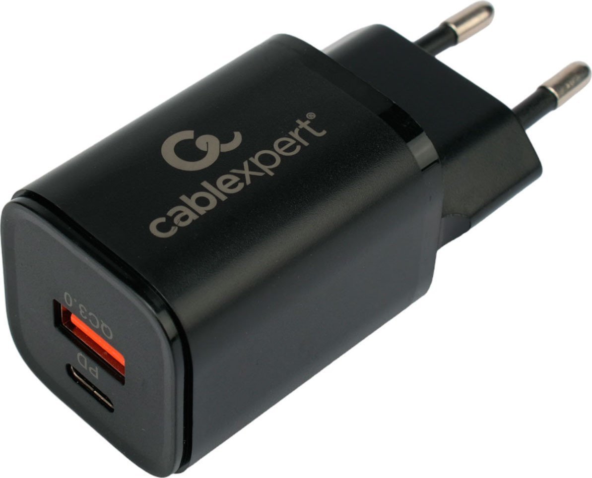 CABLEXPERT (21078) MP3A-PC-43 QC3.0/PD черный
