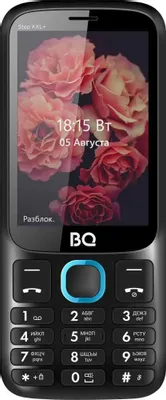 Мобильный телефон BQ-Mobile BQ-3590 Step XXL+ (черный/голубой)