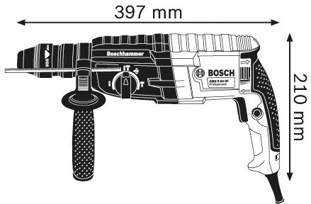 Перфоратор Bosch GBH 240 F Professional