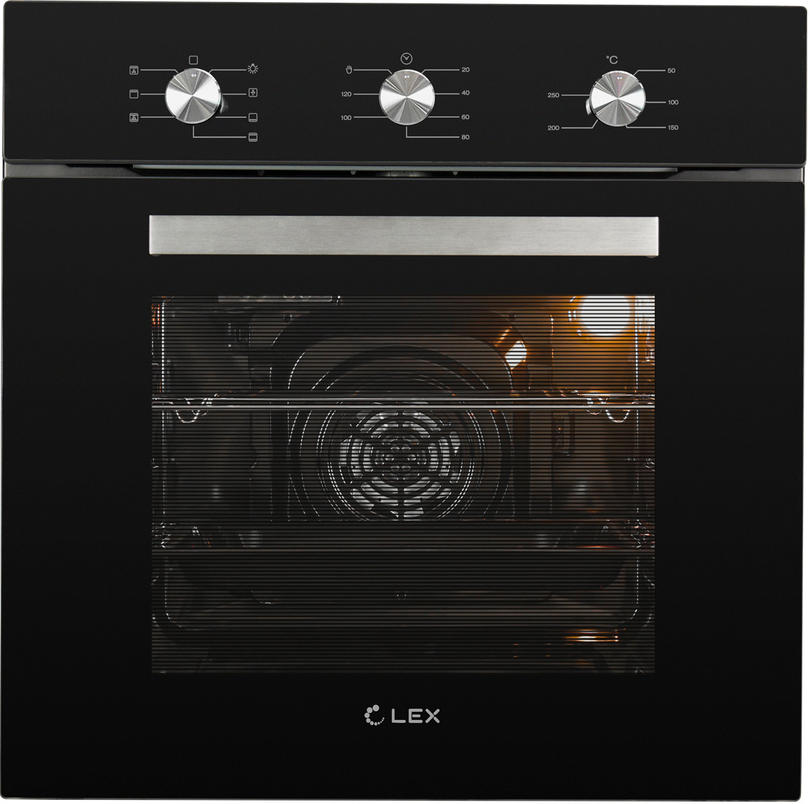 Электрический духовой шкаф LEX EDM 073 BL