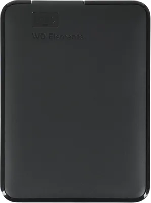 Внешний жесткий диск WD Elements Portable 1TB (WDBUZG0010BBK)