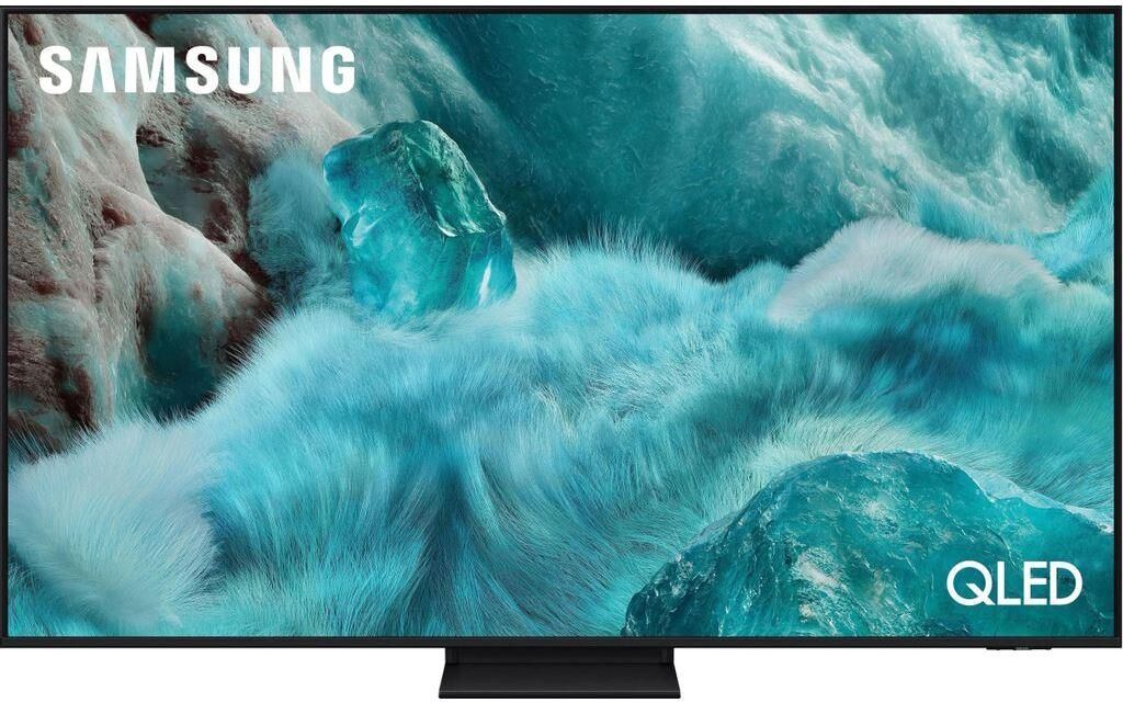 SAMSUNG 65" Телевизор QE65Q7F5AUXRU QLED, 4K Ultra HD, черный, СМАРТ ТВ, Tizen OS