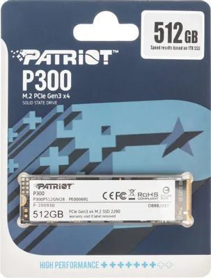 Patriot P300 512GB P300P512GM28
