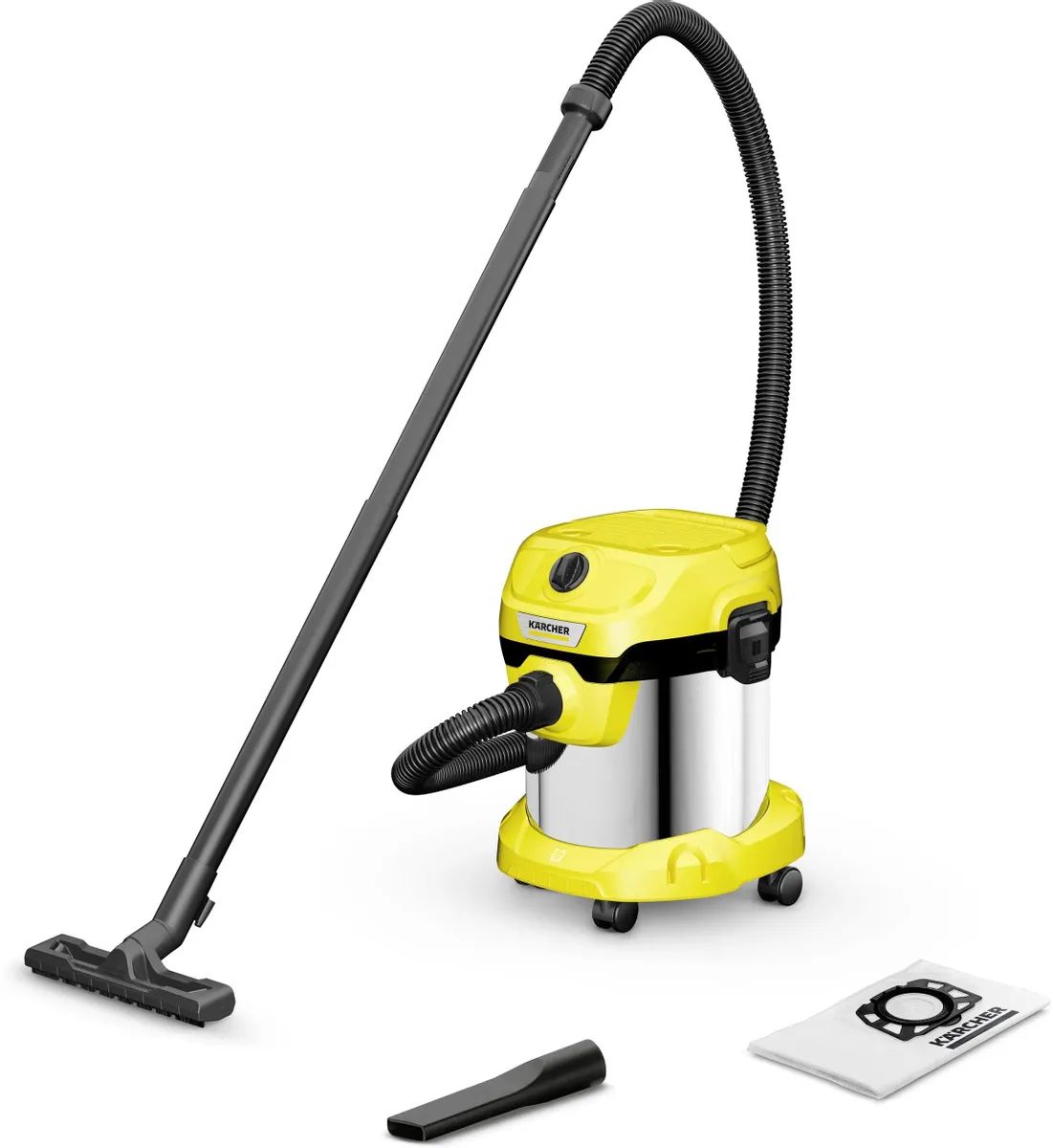 Пылесос Karcher WD 2 Plus S V-15/4/18 1.628-050.0