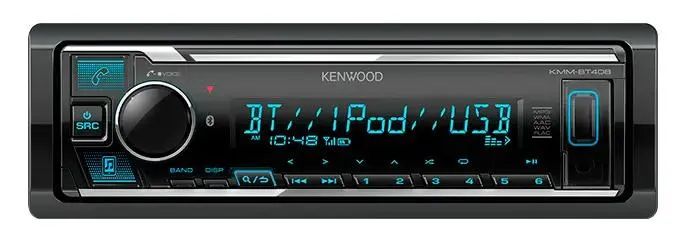 USB-магнитола Kenwood KMM-BT408