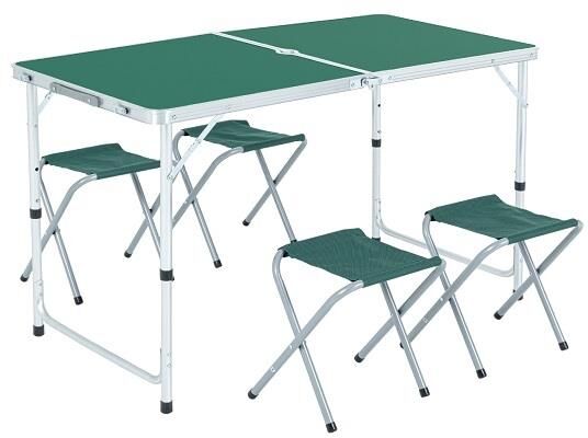 GREEN GLADE Набор мебели для пикника M790-3 (зелёный)